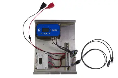 GRACO B52452 - Four-Battery Control Box w/ Harrier+ SCADA Controller, includes SS20L-12V Two Panel