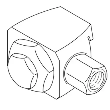 GRACO 200021 – Giant Button-Head Hydraulic Coupler, 2000 PSI