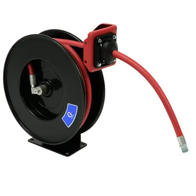 GRACO SDL56C - SDX20 Air/Water/Antifreeze Hose Reel, 3/8" x 65 ft, 300 PSI, Red