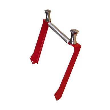Reelcraft S602133-1 - 6" Hose Roller Guide 3-Way Top Wind, Metal Rollers