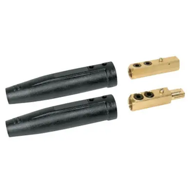 BEST WELDS 900-4-MBP - Cable Connector, Male/Female, Ball Point Connection, 3/0-4/0 Cable Capacity