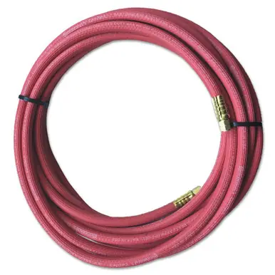 BEST WELDS 907-1/2X2-RED-50-CC - Welding Hose Assembly, R-Grade, 50ft Length, Single Line, 1/2" CC