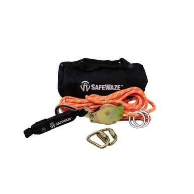 Safewaze 019-8000 - 2 Person Rope Horizontal Lifeline Kit