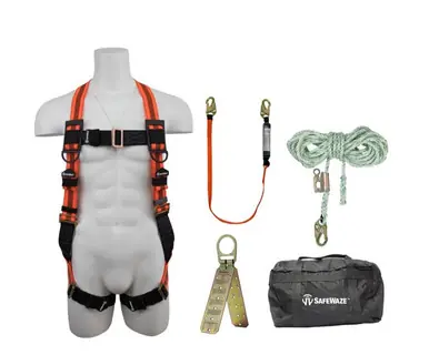 Safewaze FS121-E - Roofers Kit with Carrying Bag (FS99280-E, FS88560-E, FS700-50GA, FS870, FS8150)