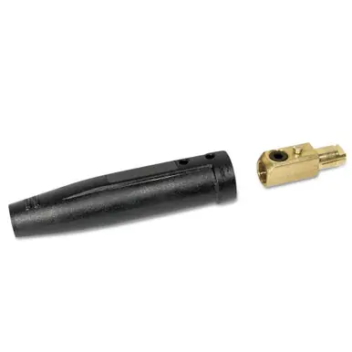 BEST WELDS 900-2-MBP-1 - Cable Connector, Male, Ball Point Connection, 1/0-3/0 Cable Capacity