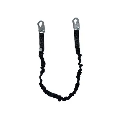 Safewaze FS88580 - V-LINE Low Profile Energy Absorbing Lanyard w/ Snap Hooks