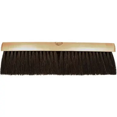 PFERD 89214 18" Fine Sweep Floor Brush, Horsehair-Nylon Fill, 3" Trim (12pk)