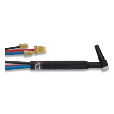 BEST WELDS 900-20-12-R - 20 TIG Torch Package, Water Cooled, 250 A, Rigid Head, 12.5ft Cable,