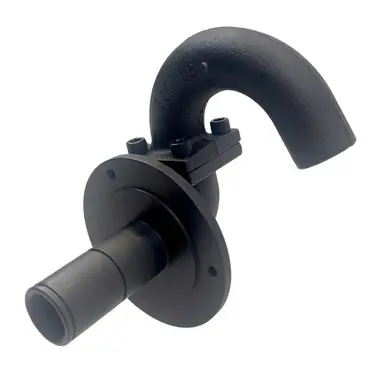 Reelcraft 600327-1 - 1/2" NPT Cast Iron Inlet Assembly w/ Riser for 30000 Series Cord Reels