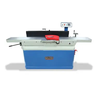 Baleigh 1020255 IJ-1288P-HH - Long Bed Parallelogram Jointer with Helical Cutter Head