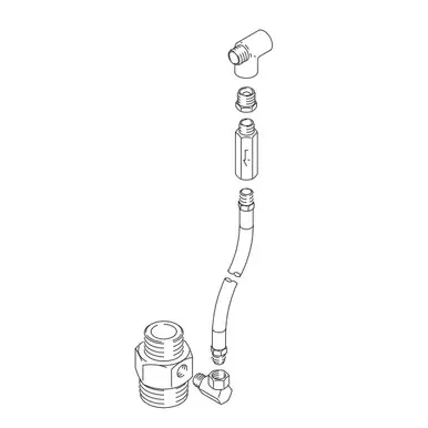 GRACO 240429 - Pressure Relief Kit, 2-11 1/2 NPT(M) Bung Adapter