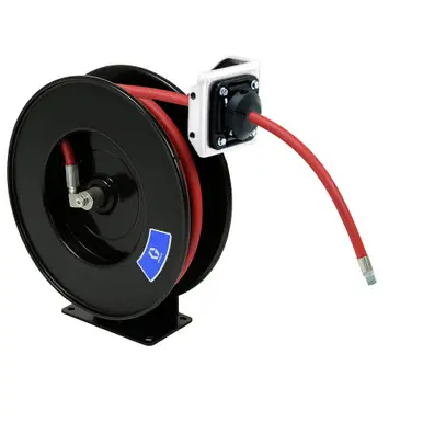 GRACO SDL56A - SDX20 Air/Water/Antifreeze Hose Reel, 3/8" x 65 ft, 300 PSI, White