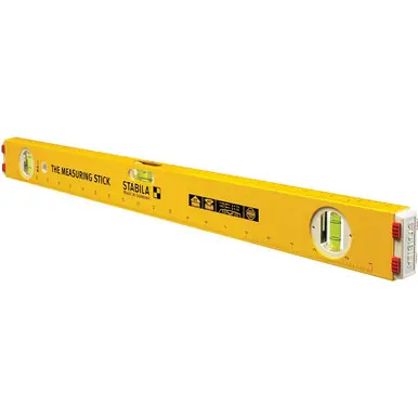STABILA 29124 - Type 80A-2 Measuring Stick Level, 24"
