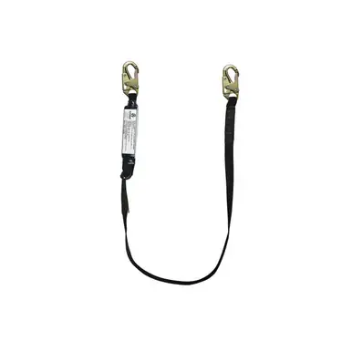 Safewaze FS88660-HW - PRO 6‘ 420 lb. Energy Absorbing Lanyard w/ Snap Hooks