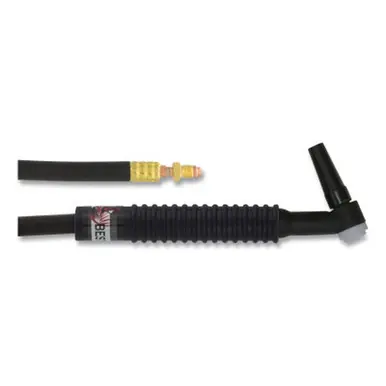 BEST WELDS 900-9F-12-R - 9F TIG Torch Package, Air Cooled, 125 A, Flex Head, 1-Pc 12.5ft Cable,