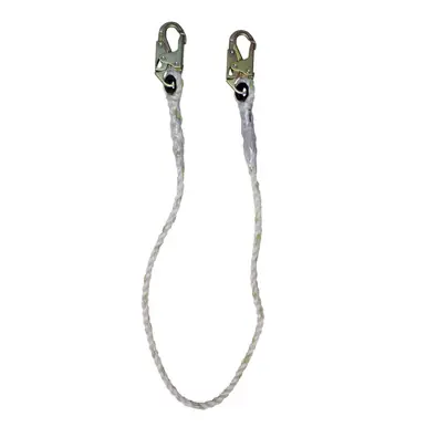 Safewaze FS33210 - 6‘ Polydac Rope Positioning Lanyard