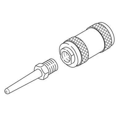 GRACO 205532 - Hydraulic-to-Steel Needle Adapter, 250 PSI