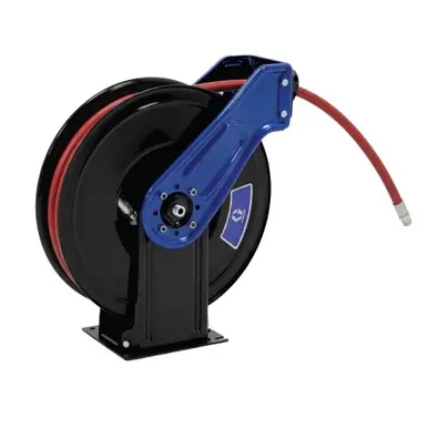 GRACO XDL65B - XDX20 Air/Water/Antifreeze Hose Reel, 1/2" x 50 ft, Blue