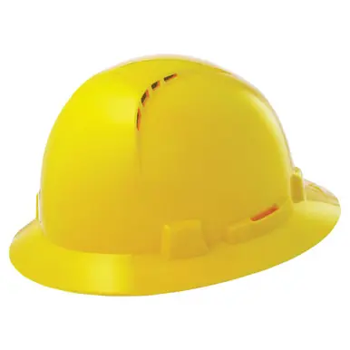 LIFT HBFC-7L - BRIGGS Full Brim Vented Hard Hat (Yellow)