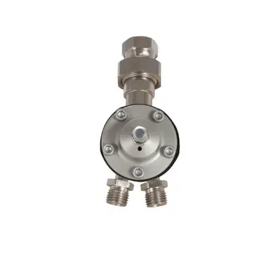 GRACO 223622 - Gun-Mount Fluid Regulator, 3/8" NPSM(F) Inlet/Outlet, 200 PSI Max Inbound, Stainless
