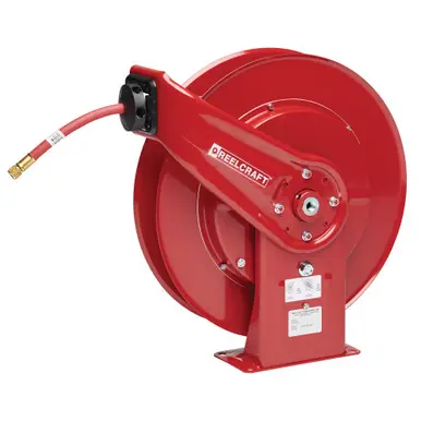 Reelcraft SW7650-OLPT - 3/8" x 50 ft. Single Line Welding Hose Reel T-Grade
