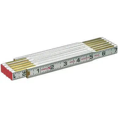STABILA 80001 - 1/16ths Masons Scale Folding Ruler