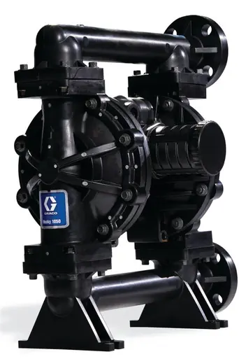 GRACO 649403 - Husky 1050 PVDF Pump End Flange, PP Center Section, FKM Seats, FKM Balls & FKM