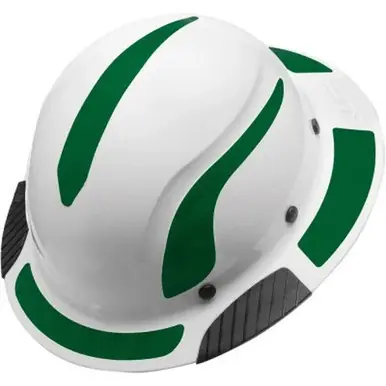 LIFT HDRD-20GN - DAX Reflective Decals for Hard Hat (Green)