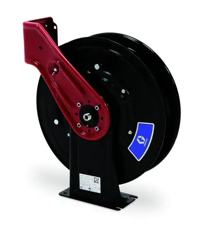 GRACO SDL6DC - SDX20 Air/Water/Antifreeze Hose Reel, 1/2" x 50 ft, without Hose, 300 PSI, Red