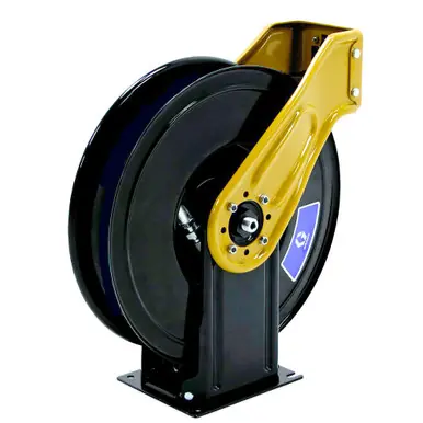 GRACO XDM6DF - XDX20 Oil Hose Reel, 1/2" x 50 ft, No Hose, Yellow