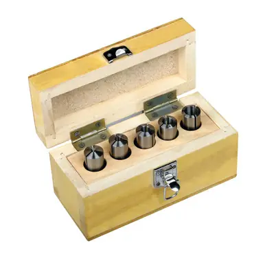PALMGREN 9680170 - Mill lathe combo 5 piece 2MT round collet set for 9684520