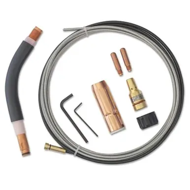 BEST WELDS 900-MCK-TW2 - Consumable Parts Kit for MIG Construct-A-Gun Platform, 250 A, Tweco Style