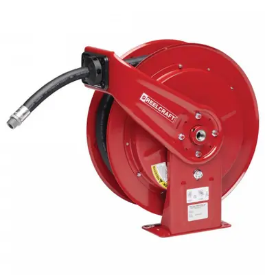 Reelcraft FHD79035-OLP - 3/4" x 35 ft. 50 psi, Fuel Hose Reel