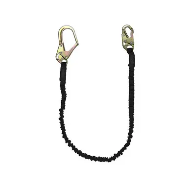 Safewaze FS585 - 6‘ Low Profile Energy Absorbing Lanyard with Rebar & Snap Hook