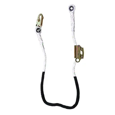 Safewaze FS33200 - 6‘ Rope Positioning Lanyard with Ascender
