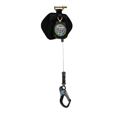 Safewaze SW-8008-11LE-RBH-ALU - 11‘ Single Leg Leading Edge Cable Retractable with Aluminum Rebar