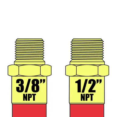 Reelcraft 601015-200 - 3/8" x 200 ft. Low Pressure Air Hose