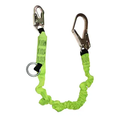 Safewaze FS66100 - Low Profile Elastic Energy Absorbing Combination Lanyard