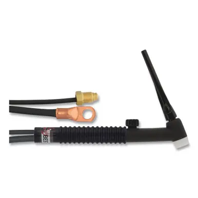 BEST WELDS 900-17FV-25-2 - 17FV TIG Torch Package, Air Cooled, 150 A, Flex Head w/ Valve, 2-Pc 25ft