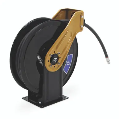 GRACO XDM65F - XDX20 Oil Hose Reel, 1/2" x 50 ft, Yellow
