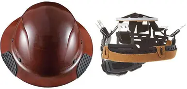 LIFT HDF-15NG-KIT - DAX Hard Hat, Natural + Extra Replacement Suspension