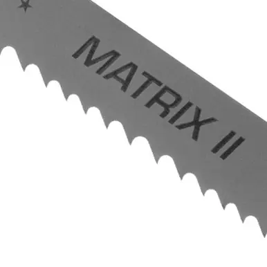 MK Morse 3955681350 - 1" x .035 x 135" 6/10 TPI MATRIX II Bandsaw Blade