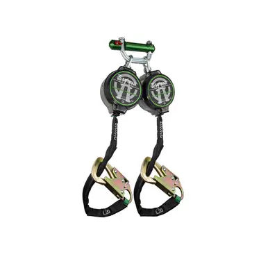 Safewaze 018-5037 - 7‘ Web 20" Dual Leg Tie Back Retractable with 9013 BWB