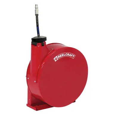 Reelcraft AV5425 ELP - 1/4" x 25 ft. 300 psi, Enclosed Air Vend Constant Tension Hose Reel