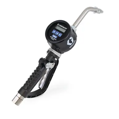 GRACO 273156 - PM 8 Electronic Preset Oil Meter - Rigid Extension - 1/2" Inlet - NPT, 1500 PSI