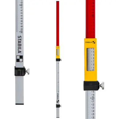 STABILA 07469 - Imperial & Metric Elevation Rod 52" - 84"