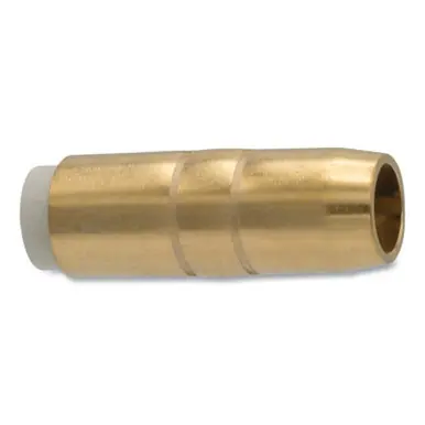 BEST WELDS 900-4391 - MIG Gun Nozzle, 5/8" Bore, Brass, Bernard Style, Heavy-Duty, Insulated