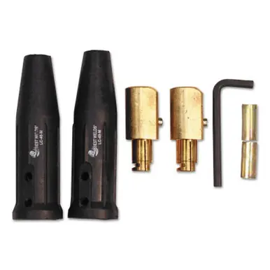BEST WELDS 900-LC-40M - Cable Connector, LC40 Male, Ball Point Connection, 1/0-2/0 Cable Capacity,