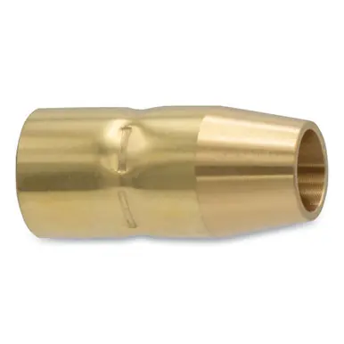 BEST WELDS 900-169-715 - MIG Gun Nozzle, 1/2" Bore, Flush, Miller Style, 2ct (2pk)