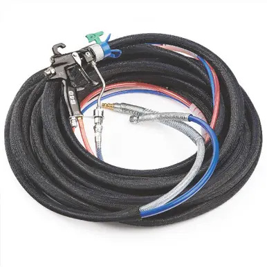 GRACO 24U891 - G40 Gun w/RACX Tip & 50 ft Super-Flex Fluid & Air Hose Set, Super-Flex